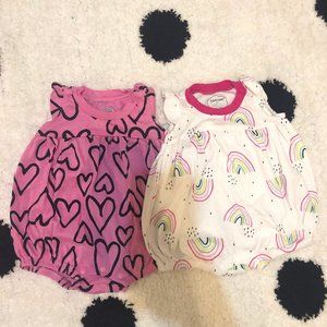 lamaze baby girl romper bundle